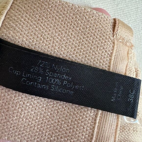 Soma Nude Strapless Bra Size 38C - Picture 4 of 5